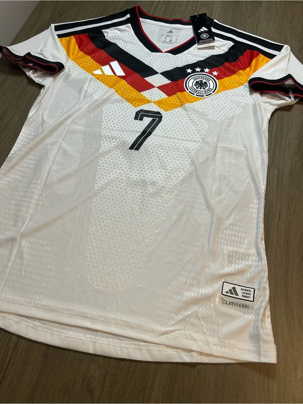 adidas Germany Havertz #7 White Soccer Jersey